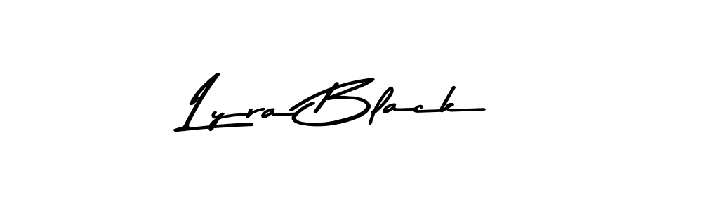 Design your own signature with our free online signature maker. With this signature software, you can create a handwritten (Asem Kandis PERSONAL USE) signature for name Lyra Black. Lyra Black signature style 9 images and pictures png