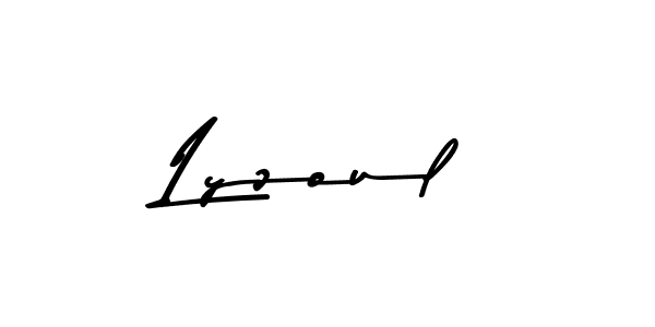 Use a signature maker to create a handwritten signature online. With this signature software, you can design (Asem Kandis PERSONAL USE) your own signature for name Lyzoul. Lyzoul signature style 9 images and pictures png