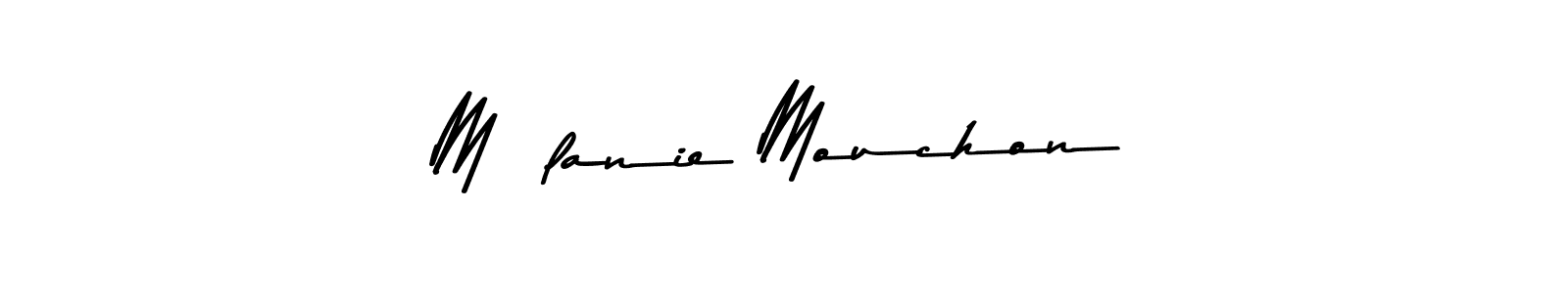 You should practise on your own different ways (Asem Kandis PERSONAL USE) to write your name (Mélanie Mouchon) in signature. don't let someone else do it for you. Mélanie Mouchon signature style 9 images and pictures png