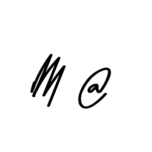 How to make M @ name signature. Use Asem Kandis PERSONAL USE style for creating short signs online. This is the latest handwritten sign. M @ signature style 9 images and pictures png