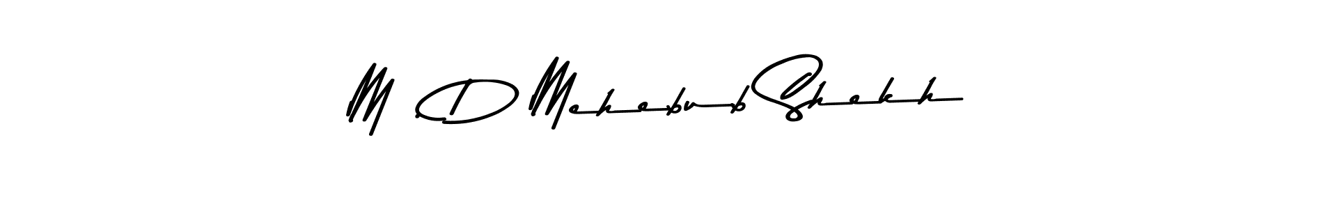 How to Draw M . D Mehebub Shekh signature style? Asem Kandis PERSONAL USE is a latest design signature styles for name M . D Mehebub Shekh. M . D Mehebub Shekh signature style 9 images and pictures png