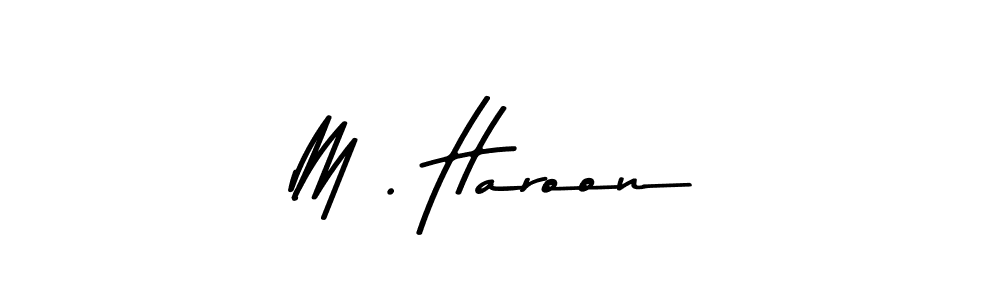 This is the best signature style for the M . Haroon name. Also you like these signature font (Asem Kandis PERSONAL USE). Mix name signature. M . Haroon signature style 9 images and pictures png