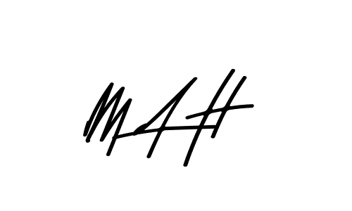 How to make M A H signature? Asem Kandis PERSONAL USE is a professional autograph style. Create handwritten signature for M A H name. M A H signature style 9 images and pictures png