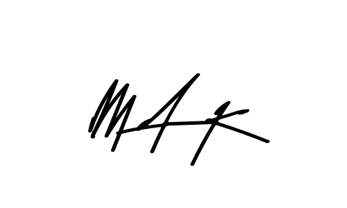 Asem Kandis PERSONAL USE is a professional signature style that is perfect for those who want to add a touch of class to their signature. It is also a great choice for those who want to make their signature more unique. Get M A K name to fancy signature for free. M A K signature style 9 images and pictures png