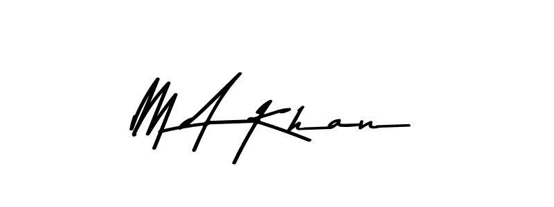 Asem Kandis PERSONAL USE is a professional signature style that is perfect for those who want to add a touch of class to their signature. It is also a great choice for those who want to make their signature more unique. Get M A Khan name to fancy signature for free. M A Khan signature style 9 images and pictures png