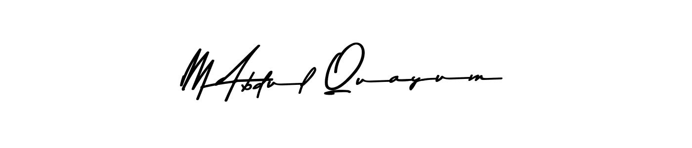 Here are the top 10 professional signature styles for the name M Abdul Quayum. These are the best autograph styles you can use for your name. M Abdul Quayum signature style 9 images and pictures png