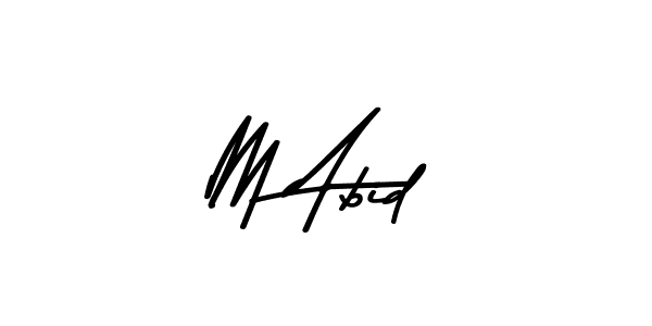 Make a beautiful signature design for name M Abid. Use this online signature maker to create a handwritten signature for free. M Abid signature style 9 images and pictures png