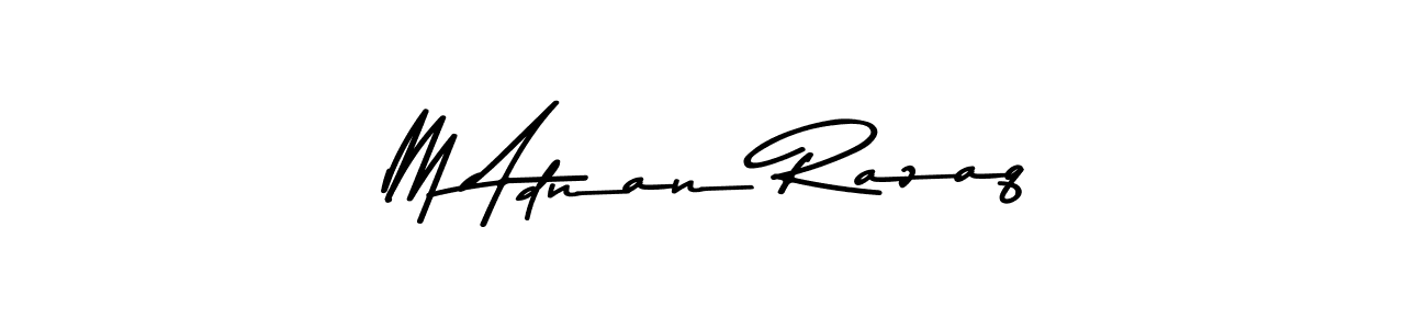 Use a signature maker to create a handwritten signature online. With this signature software, you can design (Asem Kandis PERSONAL USE) your own signature for name M Adnan Razaq. M Adnan Razaq signature style 9 images and pictures png