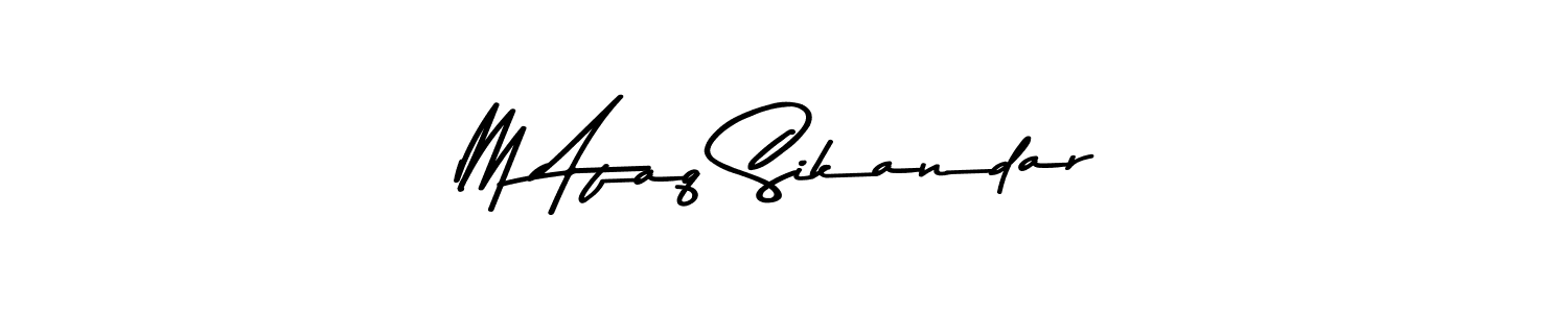 Similarly Asem Kandis PERSONAL USE is the best handwritten signature design. Signature creator online .You can use it as an online autograph creator for name M Afaq Sikandar. M Afaq Sikandar signature style 9 images and pictures png