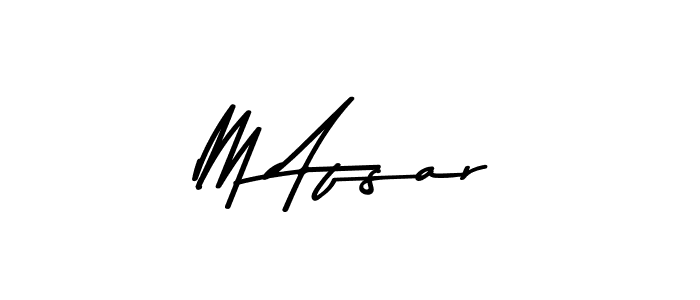 This is the best signature style for the M Afsar name. Also you like these signature font (Asem Kandis PERSONAL USE). Mix name signature. M Afsar signature style 9 images and pictures png
