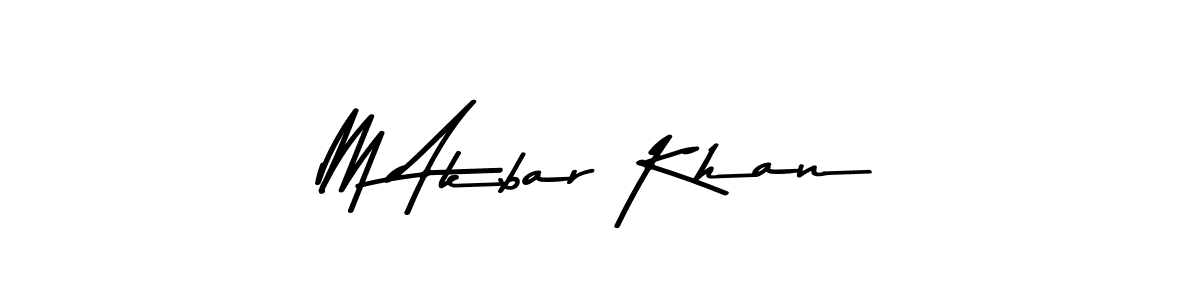 M Akbar Khan stylish signature style. Best Handwritten Sign (Asem Kandis PERSONAL USE) for my name. Handwritten Signature Collection Ideas for my name M Akbar Khan. M Akbar Khan signature style 9 images and pictures png