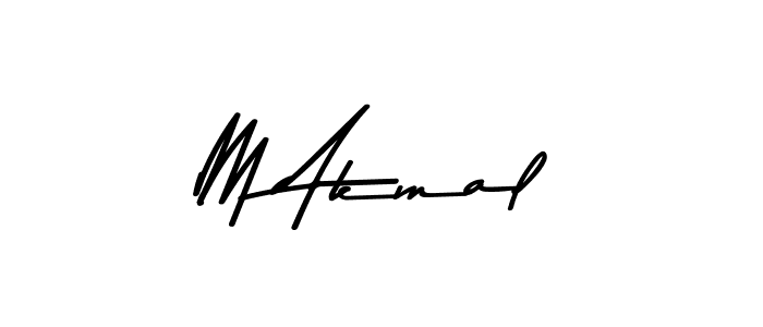 The best way (Asem Kandis PERSONAL USE) to make a short signature is to pick only two or three words in your name. The name M Akmal include a total of six letters. For converting this name. M Akmal signature style 9 images and pictures png