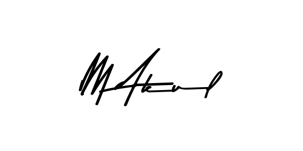 Also You can easily find your signature by using the search form. We will create M Akul name handwritten signature images for you free of cost using Asem Kandis PERSONAL USE sign style. M Akul signature style 9 images and pictures png