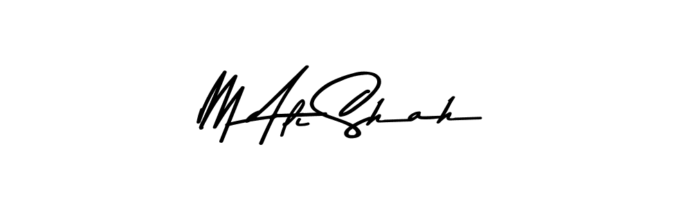 M Ali Shah stylish signature style. Best Handwritten Sign (Asem Kandis PERSONAL USE) for my name. Handwritten Signature Collection Ideas for my name M Ali Shah. M Ali Shah signature style 9 images and pictures png