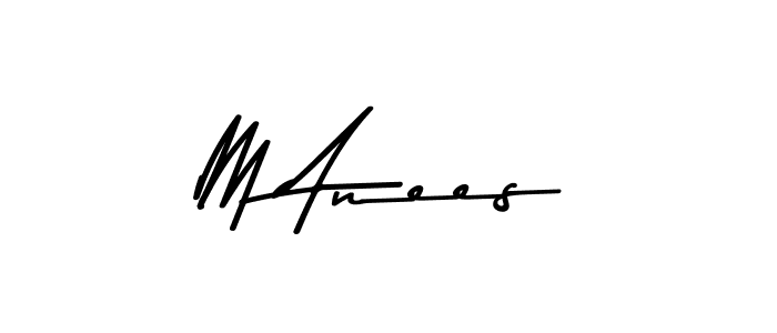 Similarly Asem Kandis PERSONAL USE is the best handwritten signature design. Signature creator online .You can use it as an online autograph creator for name M Anees. M Anees signature style 9 images and pictures png