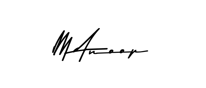 This is the best signature style for the M Anoop name. Also you like these signature font (Asem Kandis PERSONAL USE). Mix name signature. M Anoop signature style 9 images and pictures png