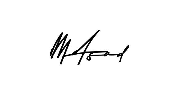 This is the best signature style for the M Asad name. Also you like these signature font (Asem Kandis PERSONAL USE). Mix name signature. M Asad signature style 9 images and pictures png