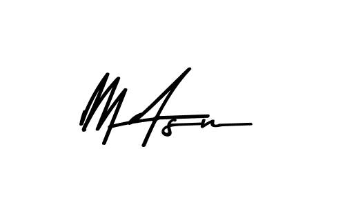 Design your own signature with our free online signature maker. With this signature software, you can create a handwritten (Asem Kandis PERSONAL USE) signature for name M Asn. M Asn signature style 9 images and pictures png