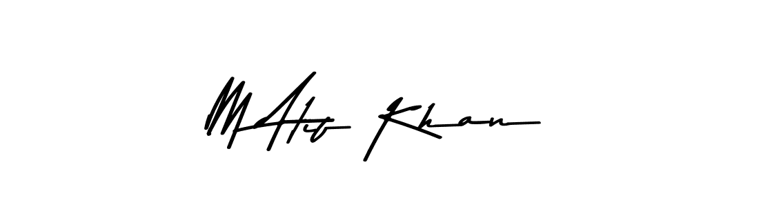 How to make M Atif Khan signature? Asem Kandis PERSONAL USE is a professional autograph style. Create handwritten signature for M Atif Khan name. M Atif Khan signature style 9 images and pictures png