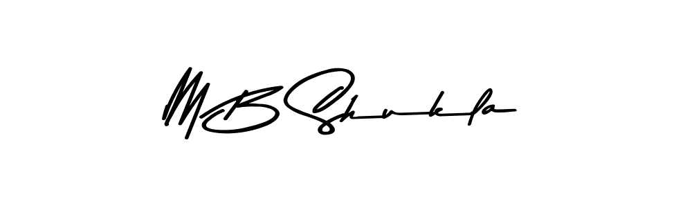 How to Draw M B Shukla signature style? Asem Kandis PERSONAL USE is a latest design signature styles for name M B Shukla. M B Shukla signature style 9 images and pictures png