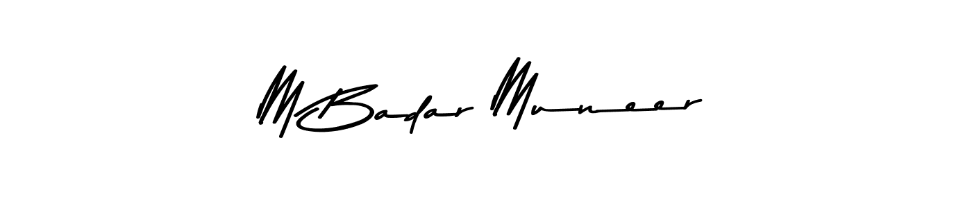 Make a beautiful signature design for name M Badar Muneer. Use this online signature maker to create a handwritten signature for free. M Badar Muneer signature style 9 images and pictures png