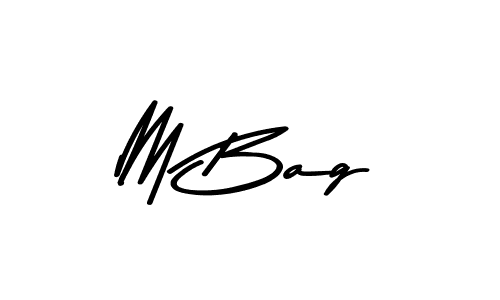 The best way (Asem Kandis PERSONAL USE) to make a short signature is to pick only two or three words in your name. The name M Bag include a total of six letters. For converting this name. M Bag signature style 9 images and pictures png