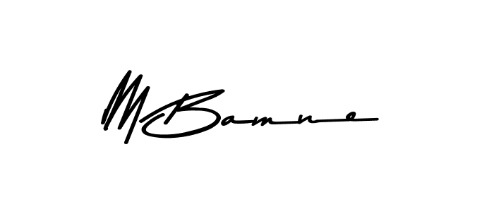 This is the best signature style for the M Bamne name. Also you like these signature font (Asem Kandis PERSONAL USE). Mix name signature. M Bamne signature style 9 images and pictures png