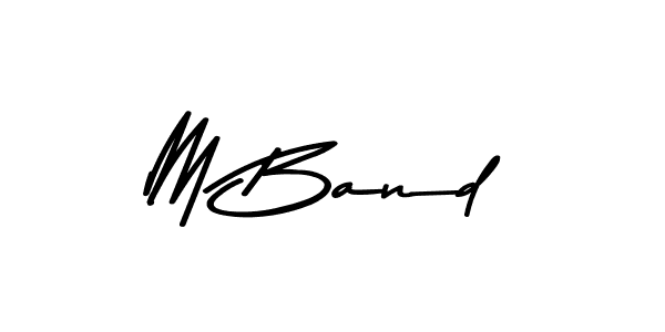 This is the best signature style for the M Band name. Also you like these signature font (Asem Kandis PERSONAL USE). Mix name signature. M Band signature style 9 images and pictures png