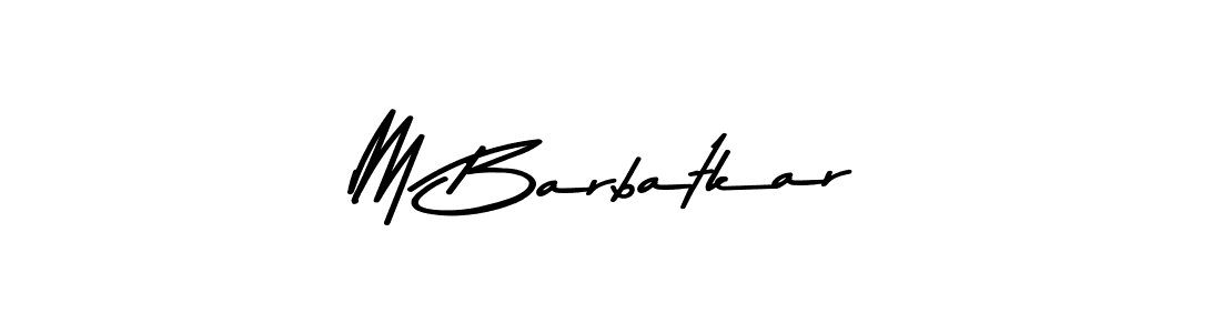 You can use this online signature creator to create a handwritten signature for the name M Barbatkar. This is the best online autograph maker. M Barbatkar signature style 9 images and pictures png