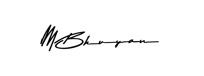 Also we have M Bhuyan name is the best signature style. Create professional handwritten signature collection using Asem Kandis PERSONAL USE autograph style. M Bhuyan signature style 9 images and pictures png