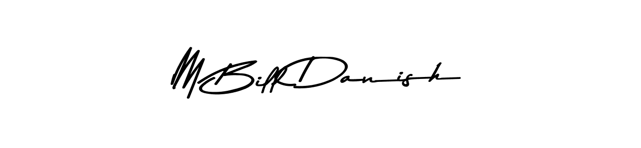 This is the best signature style for the M Bill Danish name. Also you like these signature font (Asem Kandis PERSONAL USE). Mix name signature. M Bill Danish signature style 9 images and pictures png