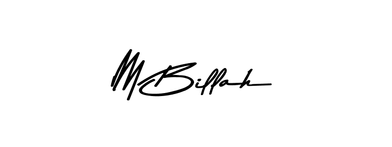 if you are searching for the best signature style for your name M Billah. so please give up your signature search. here we have designed multiple signature styles  using Asem Kandis PERSONAL USE. M Billah signature style 9 images and pictures png