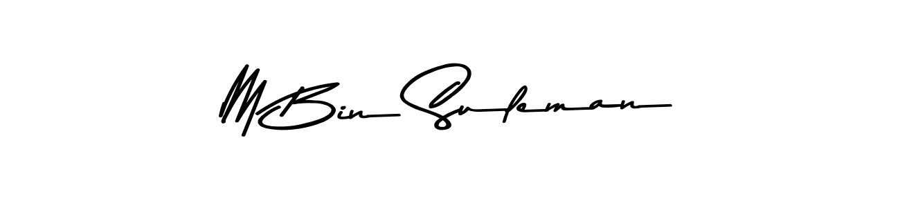 Once you've used our free online signature maker to create your best signature Asem Kandis PERSONAL USE style, it's time to enjoy all of the benefits that M Bin Suleman name signing documents. M Bin Suleman signature style 9 images and pictures png