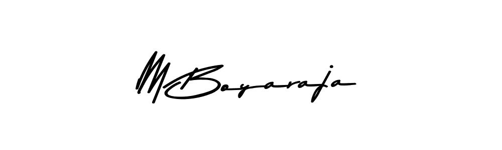 How to make M Boyaraja signature? Asem Kandis PERSONAL USE is a professional autograph style. Create handwritten signature for M Boyaraja name. M Boyaraja signature style 9 images and pictures png