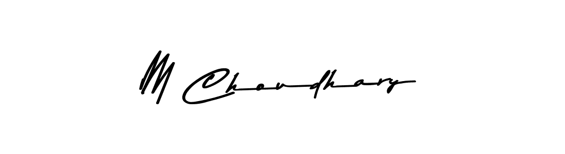 You should practise on your own different ways (Asem Kandis PERSONAL USE) to write your name (M Choudhary) in signature. don't let someone else do it for you. M Choudhary signature style 9 images and pictures png