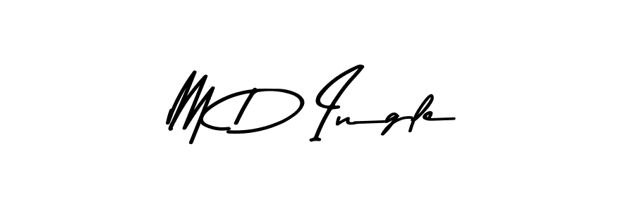 How to Draw M D Ingle signature style? Asem Kandis PERSONAL USE is a latest design signature styles for name M D Ingle. M D Ingle signature style 9 images and pictures png
