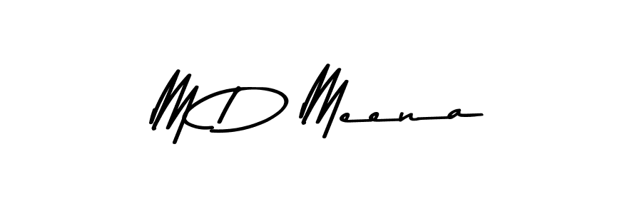 Best and Professional Signature Style for M D Meena. Asem Kandis PERSONAL USE Best Signature Style Collection. M D Meena signature style 9 images and pictures png