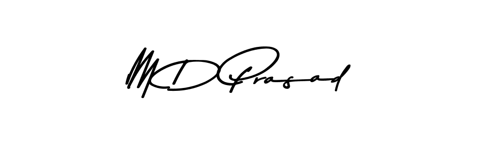 How to make M D Prasad signature? Asem Kandis PERSONAL USE is a professional autograph style. Create handwritten signature for M D Prasad name. M D Prasad signature style 9 images and pictures png