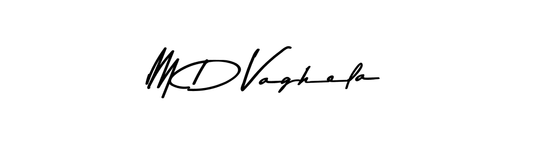 Use a signature maker to create a handwritten signature online. With this signature software, you can design (Asem Kandis PERSONAL USE) your own signature for name M D Vaghela. M D Vaghela signature style 9 images and pictures png