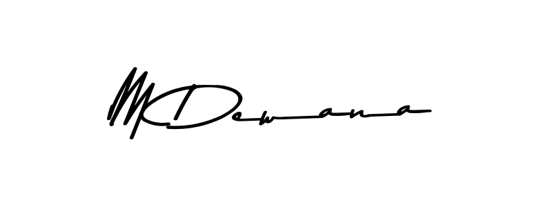 You can use this online signature creator to create a handwritten signature for the name M Dewana. This is the best online autograph maker. M Dewana signature style 9 images and pictures png