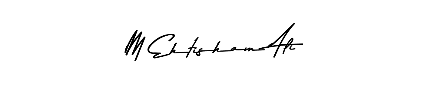 This is the best signature style for the M Ehtisham Ali name. Also you like these signature font (Asem Kandis PERSONAL USE). Mix name signature. M Ehtisham Ali signature style 9 images and pictures png