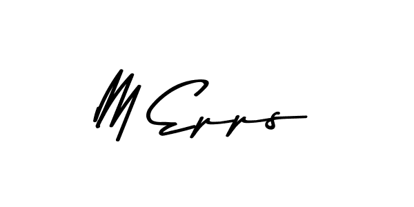 Similarly Asem Kandis PERSONAL USE is the best handwritten signature design. Signature creator online .You can use it as an online autograph creator for name M Epps. M Epps signature style 9 images and pictures png