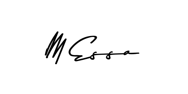 Make a beautiful signature design for name M Essa. With this signature (Asem Kandis PERSONAL USE) style, you can create a handwritten signature for free. M Essa signature style 9 images and pictures png