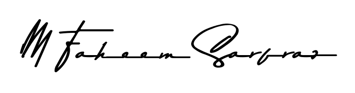 The best way (Asem Kandis PERSONAL USE) to make a short signature is to pick only two or three words in your name. For converting this name M Faheem Sarfraz. M Faheem Sarfraz signature style 9 images and pictures png