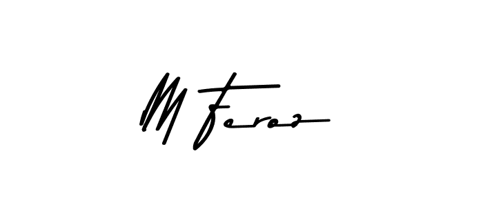 How to make M Feroz signature? Asem Kandis PERSONAL USE is a professional autograph style. Create handwritten signature for M Feroz name. M Feroz signature style 9 images and pictures png