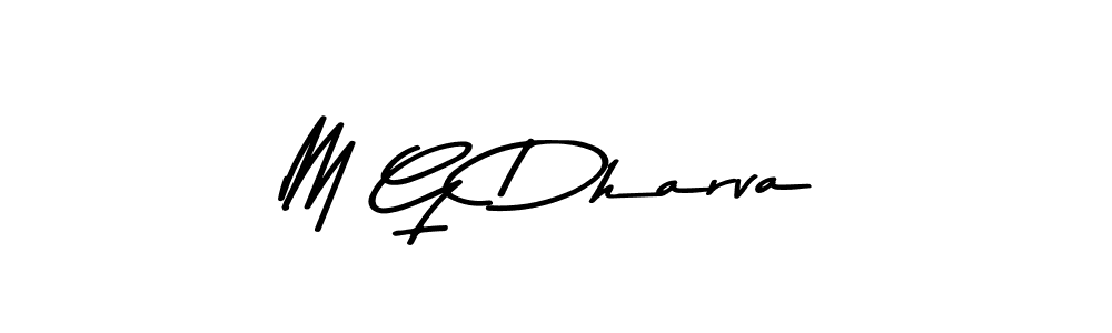 Make a beautiful signature design for name M G Dharva. Use this online signature maker to create a handwritten signature for free. M G Dharva signature style 9 images and pictures png