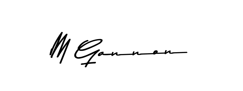 Asem Kandis PERSONAL USE is a professional signature style that is perfect for those who want to add a touch of class to their signature. It is also a great choice for those who want to make their signature more unique. Get M Gannon name to fancy signature for free. M Gannon signature style 9 images and pictures png