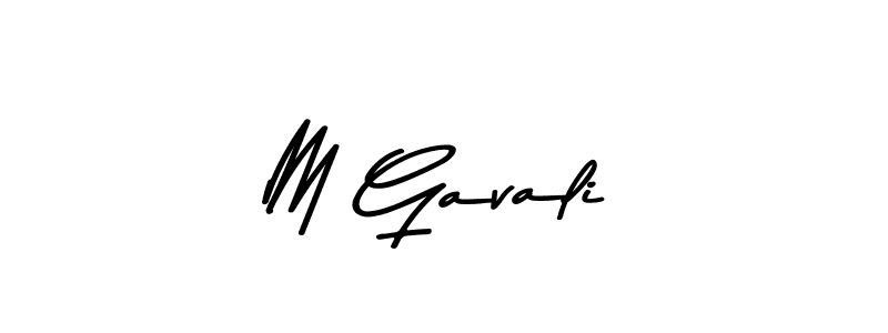 Also we have M Gavali name is the best signature style. Create professional handwritten signature collection using Asem Kandis PERSONAL USE autograph style. M Gavali signature style 9 images and pictures png