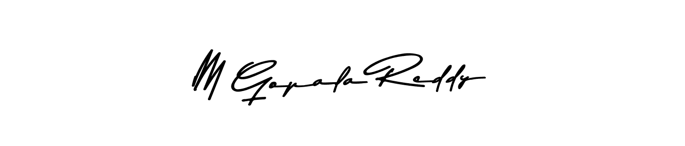Make a beautiful signature design for name M Gopala Reddy. Use this online signature maker to create a handwritten signature for free. M Gopala Reddy signature style 9 images and pictures png