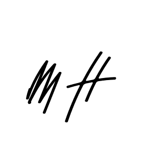 Similarly Asem Kandis PERSONAL USE is the best handwritten signature design. Signature creator online .You can use it as an online autograph creator for name M H. M H signature style 9 images and pictures png